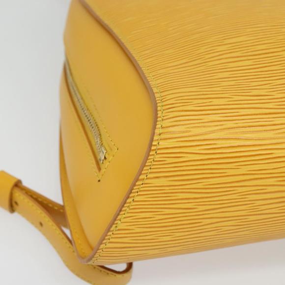 LOUIS VUITTON Epi Mabillon Backpack Yellow M52239 LV Auth 138422 - Picture 14 of 16